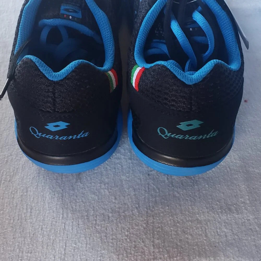 New Lotto Black Blue Moon Sneakers. Men 11 - Picture 11 of 14